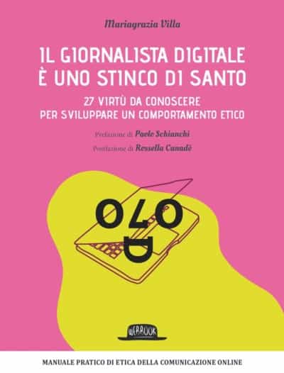 Il giornalista digitale. La copertina del libro di Mariagrazia Villa, pubblicato da Flaccovio Editore.
